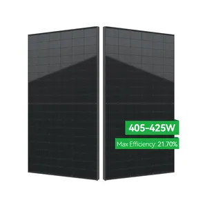 Çin'de düşük fiyata stokta yapılan satış güneş panelleri 405w yarım hücre 410w 425w mono güneş panelleri çin'den