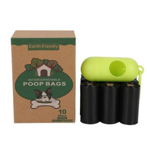 Bolsas para excremento de perro OEM D2W EPI HDPE, perfumadas, ecológicas, compostables, biodegradables, con dispensador. - Product Image 2