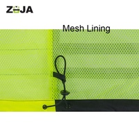ZUJA sécurité réfléchissante haute visibilité congélateur vêtements congélateur imperméable veste usine trafic imperméable vêtements de pluie imperméable pluie
