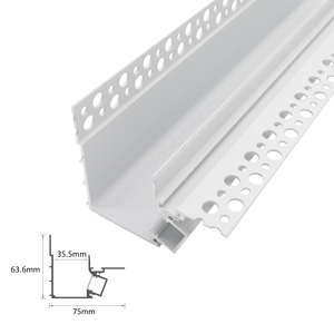 <span class=keywords><strong>Profilé</strong></span> <span class=keywords><strong>en</strong></span> aluminium <span class=keywords><strong>en</strong></span> <span class=keywords><strong>U</strong></span> 144 Rainure de retour de lumière pour bande lumineuse à LED <span class=keywords><strong>Profilé</strong></span> d'angle <span class=keywords><strong>en</strong></span> aluminium pour plafond - Product Image 6