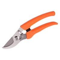Sécateur bypass en acier inoxydable avec long manche antidérapant pour usage industriel, jardinage, bricolage, arbres fruitiers et branches de fleurs
