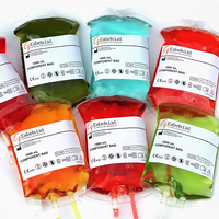 Customized White Matte PP Blood Bag Sticker Waterproof Packaging Label for Low Temperature Blood Storage