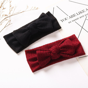 <span class=keywords><strong>Bandeau</strong></span> pour filles en tricot pour nouveau-né et enfant en bas âge cadeau de <span class=keywords><strong>naissance</strong></span> Turban bandeaux élastiques pour enfants accessoires de cheveux pour <span class=keywords><strong>bébé</strong></span> fille - Product Image 5