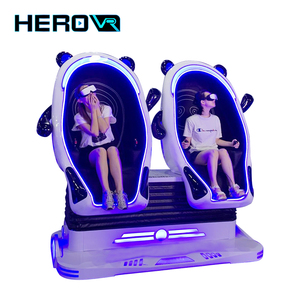 Chất lượng cao 2 chỗ công nghệ VR mô phỏng chuyến bay trong nhà thực tế ảo Trò chơi Arcade máy cho công viên chủ đề miễn phí - Product Image 4