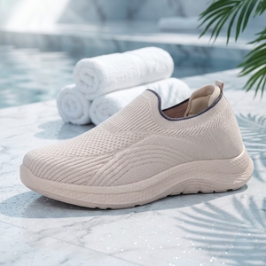 Chaussures de sport Bairuilun personnalisées grande taille pour femme, respirantes, antidérapantes, résistantes à l'usure, à enfiler, mode décontractée pour couples, pour la marche - Product Image 3