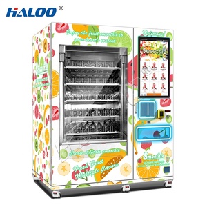Haloo Máy bán hàng tự động Nhà cung cấp đông lạnh thực trái cây sinh tố và nước ngọt pha trộn Máy bán hàng tự động với SDK Chức năng Máy bán hàng tự động - Product Image 3