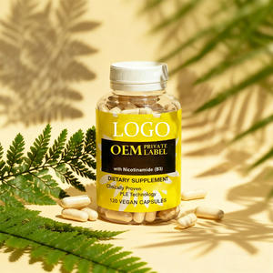 Kapsul Pemutih Kulit Grosir Nikotinamida B3 Kolagen 500mg Kaya Antioksidan Vitamin B3 Niacin Vegan Tidak untuk Bayi Baru Lahir - Product Image 2