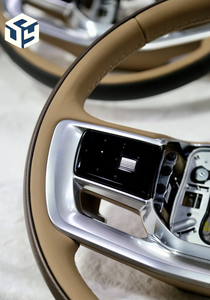 <span class=keywords><strong>Volante</strong></span> de Fibra de Carbono para Land Rover, para Range Rover, Range Rover Velar Sport, <span class=keywords><strong>Volante</strong></span> de Fibra de Carbono con Cuero Blanco y LED - Product Image 5