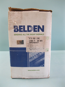 Câble d'instrumentation Belden 8719 neuf d'origine, 1 paire, 16AWG, blindé Beldfoil, 600V, cuivre étamé, câble de signal de contrôle industriel - Product Image 6