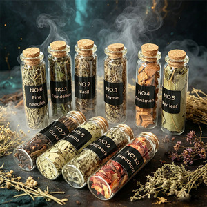 Oferta Especial: Set de Flores Secas y Heno, 30 Variedades, 31 Piezas en Caja, Botella de los Deseos, Piedra Curativa, Set de Reiki para Limpieza Espacial, para Regalos DIY - Product Image 3