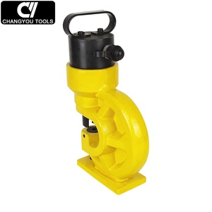 เครื่องเจาะรูเหล็กไฮดรอลิกมาตรฐาน CHANGYOU CH-60 ได้รับการรับรองมาตรฐาน CE สำหรับเจาะทองแดงบัสบาร์หนา 10 มม. กำลังขับ 31 ตัน ความลึกเจาะ 95 มม. - Product Image 4