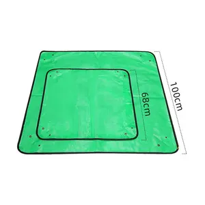 Wasserdichte PE Garden Kneeler Transplantation Berichter statt ung Grassamen Pflanzen matte Boden Pot Pad Erdung Garten matte