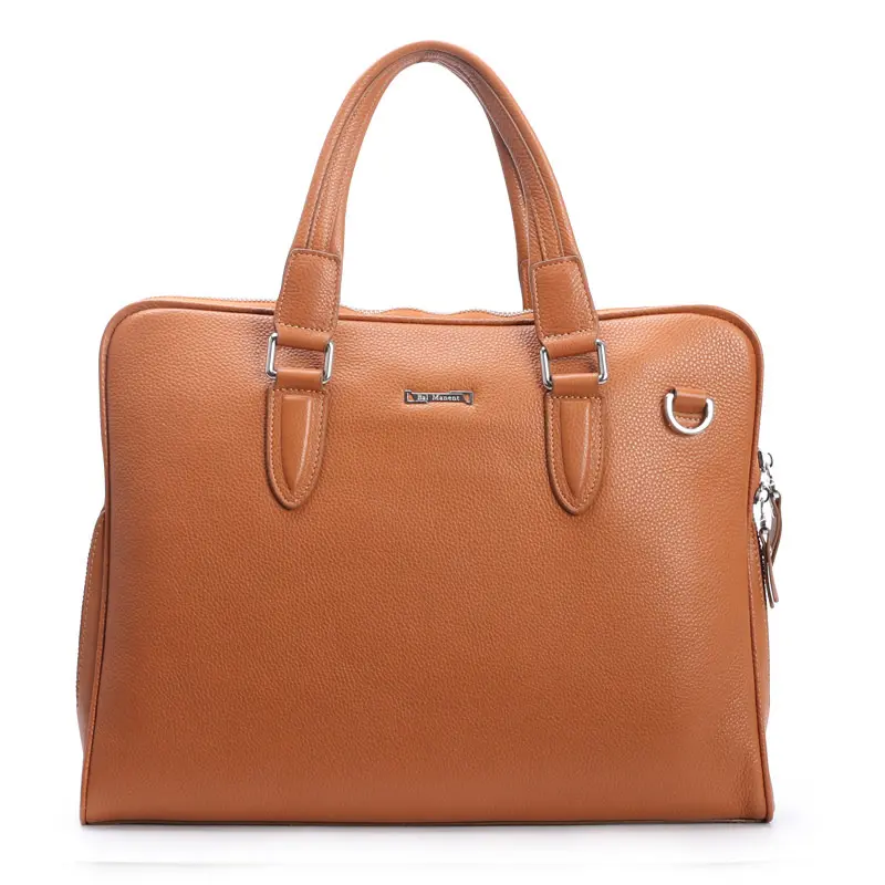 Bal manent mens laptop bags genuine leather handbag business briefcase for man