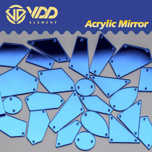 VDD 30/60/200ชิ้นกระจกอะคริลิคขนาดผสมงานเย็บติดพลอยเทียมงานฝีมือแบบ DIY หินเย็บแบบด้านหลังเรียบสำหรับตกแต่งเสื้อผ้า - Product Image 5