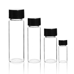 Col <span class=keywords><strong>à</strong></span> vis 5ml 4ml 8ml 10ml 12ml 15ml 20ml 40ml 30ml 50ml 60ml 100ml <span class=keywords><strong>Tube</strong></span> <span class=keywords><strong>à</strong></span> essai en <span class=keywords><strong>verre</strong></span> Flacon de réactif bouteilles avec bouchon en plastique - Product Image 3