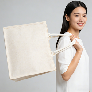 Factory <strong>Wholesale</strong> Custom Printed Wedding Shopping Gift PE <strong>Tote</strong> <strong>Bags</strong> Eco-Friendly Reusable Gunny Burlap <strong>Jute</strong> <strong>Tote</strong> Custom Logo - Product Image 1