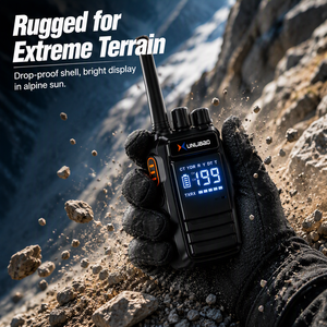 XUNLIBAO Long Distance Walkie Talkie 199CH 360&deg; <strong>Knob</strong> Type-C Noise Cancelling VHF UHF Optional for Hiking Patrol Field Operations - Product Image 5