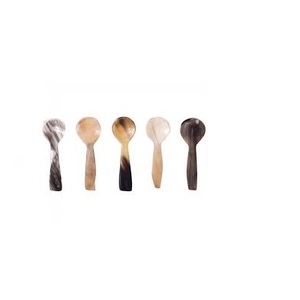 Haute qualité Buffalo corne cuillère pour le thé café corne cuillère Offre Spéciale produits naturel corne couleur pour personnalisé vente - Product Image 3
