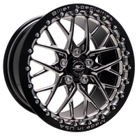 Jantes SY-308 Billet REDLINE DRAG PACK Custom Beadlock 17x9 .7 tout-terrain pour camions Chevrolet et Dodge