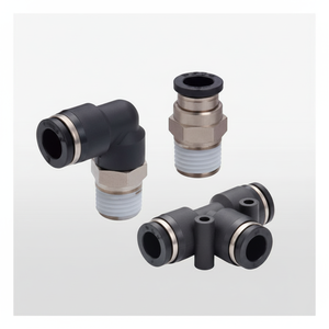 Raccords enfichables en laiton KB4-1 PISCO pour pièces pneumatiques - Product Image 1