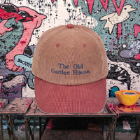 Casquette de baseball en velours côtelé personnalisée, vente en gros, broderie logo lettre, style vintage Dad Hat, 6 panneaux, non structurée