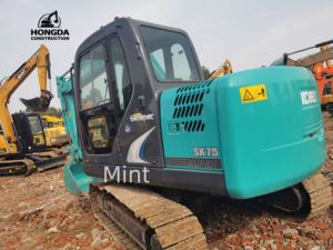 Pelles d'occasion KOBELCO SK75 7TON du Japon en bon état Prix bas d'occasion - Product Image 2