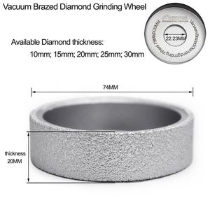 <span class=keywords><strong>ล้อ</strong></span>ขัด75มม. X 15มม. สูญญากาศถ้วยเพชรถ้วยคอนกรีตสำหรับเหล็กหล่อสีเทา - Product Image 5