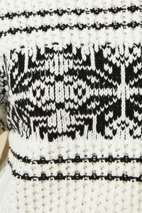 Benutzer definierte FNJIA Damen Strick pullover Klassische hässliche Weihnachts pullover Jacquard Neuheit Santa Reindeer Weihnachts pullover