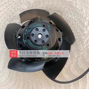 Ventilador Axial Original M2D068-BF, 380V, 2900rpm, Motor de Refrigeración por Ducto, Aleación de Aluminio Negra - Product Image 2