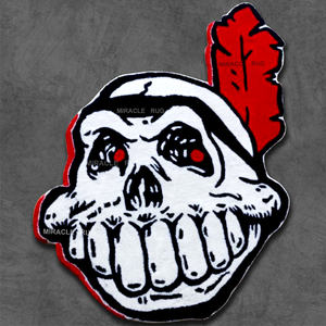 Original lindo Oval óxido naranja moderno tiro alfombra personalizada hecha a mano mechón alfombra Halloween <span class=keywords><strong>Terror</strong></span> calabaza diseño lujosa alfombra - Product Image 6