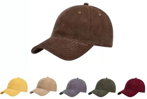 Gorras de Pana sin Estructura con Logotipo Personalizado Beckon, Gorras con Correa Ajustable para Marcas de Ropa Urbana, Tiendas de Discos y Tiendas de <span class=keywords><strong>Skate</strong></span> - Product Image 2