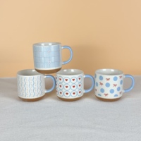 Mug en céramique réutilisable écologique personnalisé avec logo OEM, série Saint-Valentin, mugs pour couple, passe au lave-vaisselle et au micro-ondes