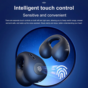 TWS True Wireless5.3 <strong>Ear</strong> Clip Earbuds with Digital Display IPX5 Waterproof Open <strong>Ear</strong> Bone Conduction 3D Stereo Bass for Daily Use - Product Image 5