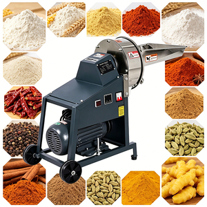 Moulin à céréales commercial en acier inoxydable 2,2 kW pour petites boulangeries, idéal pour moudre l'<span class=keywords><strong>épeautre</strong></span>, le seigle et les flocons d'avoine - Product Image 1