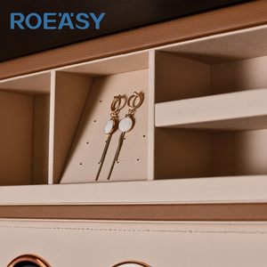 ROEASY <span class=keywords><strong>Armoire</strong></span> Commode <span class=keywords><strong>Armoire</strong></span> Cachée Commande Vocale Montre Remontoir Bijoux Stockage Organisateur Levage Intelligent <span class=keywords><strong>Armoire</strong></span> Suspendue - Product Image 4