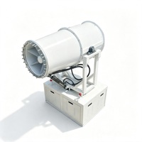 Canon à brouillard 60m avec pompe à eau haute pression et alimentation stable en eau