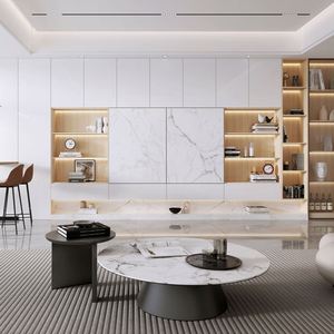 <b>Portable</b> <b>TV</b> <b>Stand</b> Cabinet Modern Luxury Wooden Design for Living Room Furniture Wall Mounted Option - Product Image 3