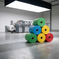 Machine à teindre le papier de 1092 mm, équipement de coloration du papier à petite échelle 1-3 TPD, ligne de production industrielle de teinture du papier