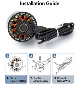 2810 <b>Brushless</b> <b>Motor</b> 1250KV for Long Range Multirotor FPV Drone - Product Image 3