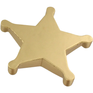 <span class=keywords><strong>Distintivo</strong></span> dello <span class=keywords><strong>sceriffo</strong></span> con logo personalizzato a buon mercato palle antistress antistress e palla in schiuma antistress - Product Image 3