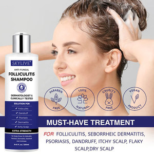Champú para Eccema y Psoriasis de Marca Blanca, Alivio Anticaspa para Cuero Cabelludo Seco y con Picazón, Fórmula Libre para Cuero Cabelludo Sensible, Hipoalergénico - Product Image 3