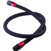 Tuyau d'huile tressé en fil d'acier inoxydable 304 NBR/CPE -4AN -6AN -8AN -10AN -12AN -16AN -20AN
