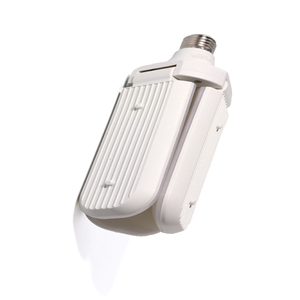 Luz de garaje E27 Lámparas Lámpara de deformación industrial Tres luces LED deformables E26 enchufe Hojas ventilador ASPA bombilla led - Product Image 1