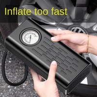 Gonfleur de pneus de voiture sans fil en ABS, portable, multifonction, haute puissance, pour motos