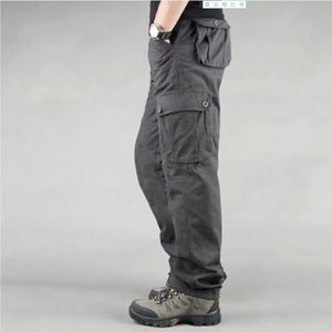 Ensemble pull et pantalon cargo multi-poches pour homme, style utilitaire, avec logo, en cuir élégant, couleur <span class=keywords><strong>Stryke</strong></span> - Product Image 2