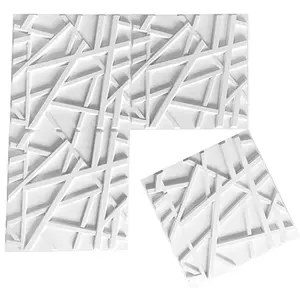 질감 장식 PVC 3D 벽 패널 현대적인 스타일 내화 PVC 벽 보드 판매