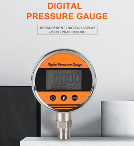 कस्टम-निर्मित डिजिटल दबाव गेज 100 मिमी हाइड्रोलिक दबाव गेज स्टेनलेस स्टील आवास के साथ - Product Image 4