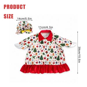 Nuevos Vestidos Largos Navideños con Temática de Halloween, Disfraces Divertidos para Jardín, Poliéster, Estilo Americano - Product Image 2