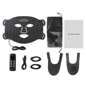Grosir masker wajah kecantikan Led nirkabel inframerah penggunaan rumah Masker Led masker terapi cahaya Led masker wajah - Product Image 1