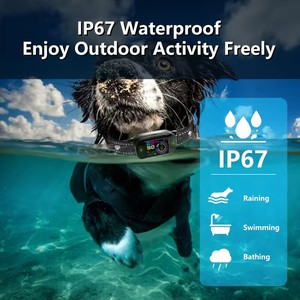Nueva llegada de largo alcance automático antiladridos al aire libre recargable perro dispositivos de control de ladridos <span class=keywords><strong>Collar</strong></span> para perros pequeños - Product Image 6